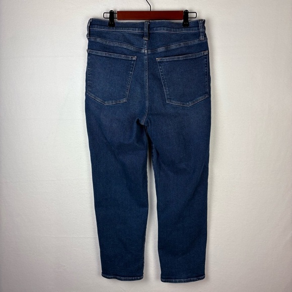 J. Crew Stovepipe High Rise Straight Blue Jeans - Picture 2 of 7